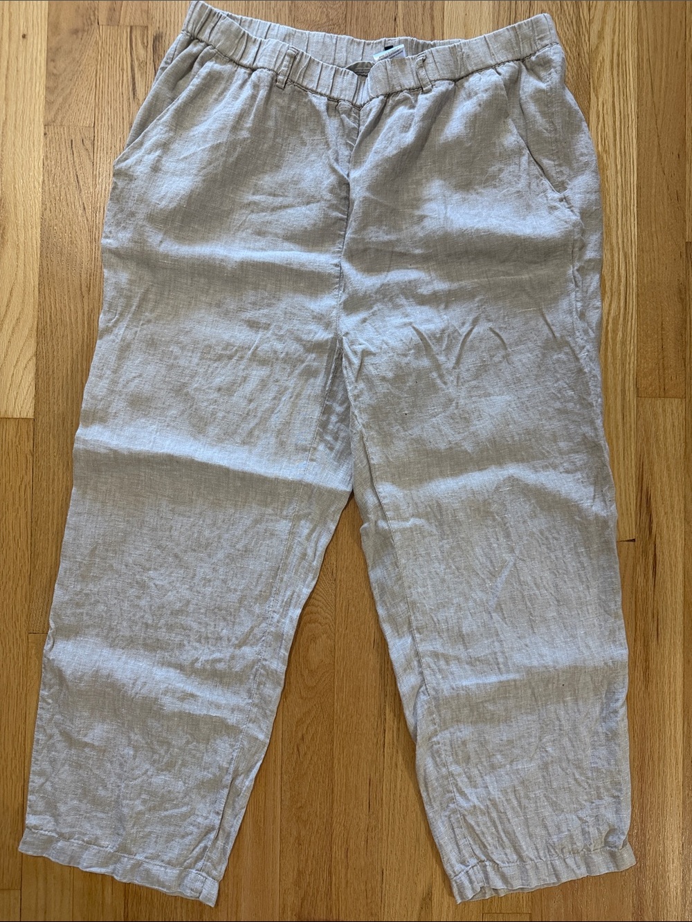 Quince 100% European Linen Pants Flax Sz XL